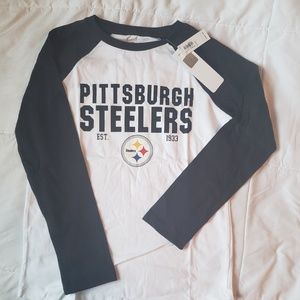 Boys size 10/12 steeler shirt